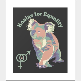 Koalas for Equality Posters and Art